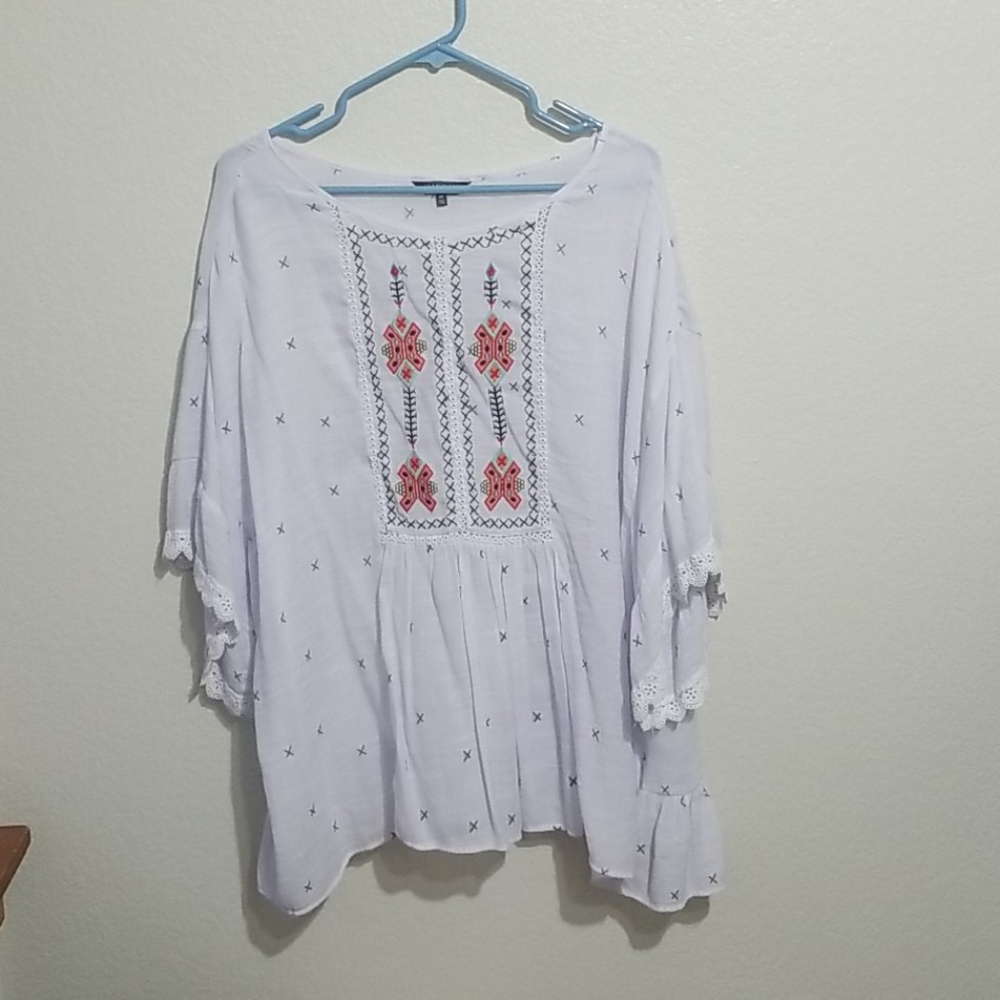Embroidered blouse